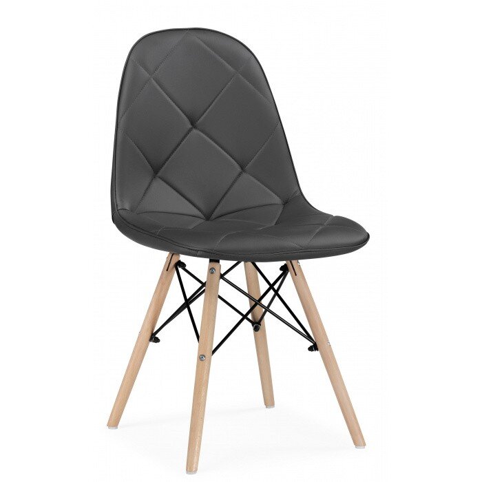 Стул деревянный Kvadro 1 gray / wood Стул деревянный Kvadro 1 gray / wood