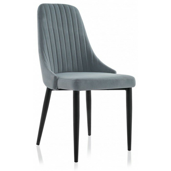 Стул на металлокаркасе Kora gray / black Стул на металлокаркасе Kora gray / black