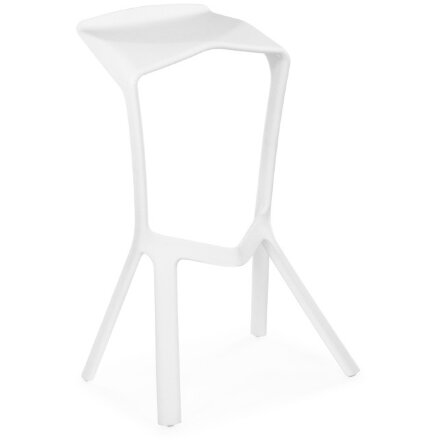 Барный стул Mega white 
