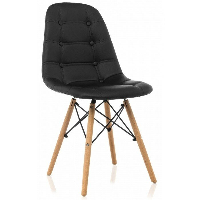 Стул деревянный Kvadro black Стул деревянный Kvadro black