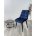 Стул CHIC BLUVEL-86 NAVY BLUE / черный каркас М-City 