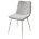 Стул TINTIN BLUVEL-03 LIGHT GREY / белый каркас М-City 