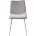 Стул TINTIN BLUVEL-03 LIGHT GREY / белый каркас М-City 