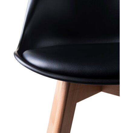 Стул Jerry Soft LMZL-PP635 черный Кадет