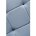 Стул на металлокаркасе Bruk light blue / black 
