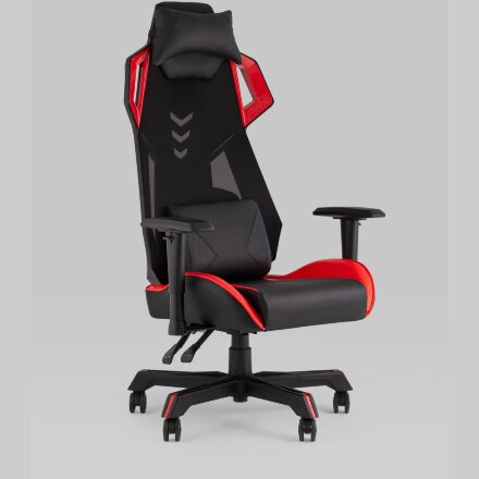 Кресло спортивное TopChairs Рэтчэт красный 