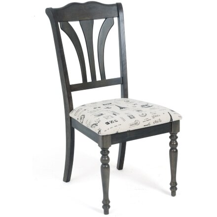 Стул LT C17455 DARK GREY #G521/ FABRIC FB62 PARIS М-City 